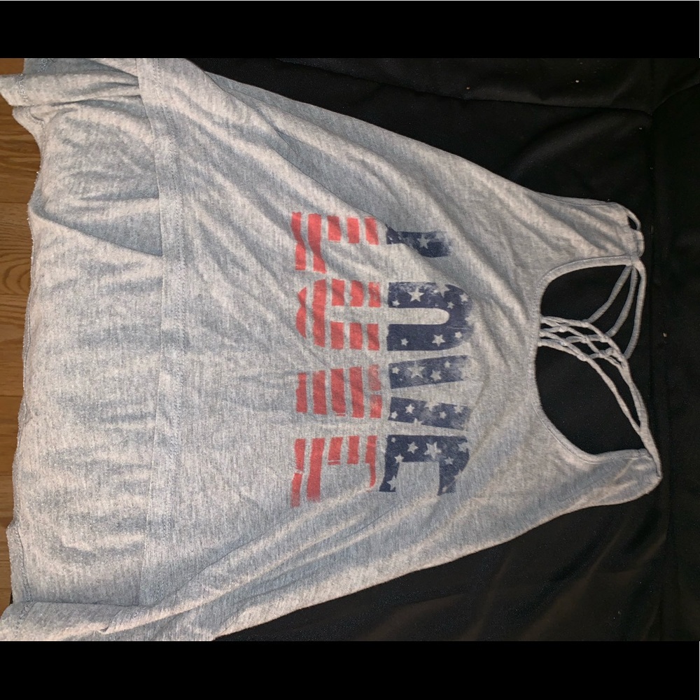 High low tank top